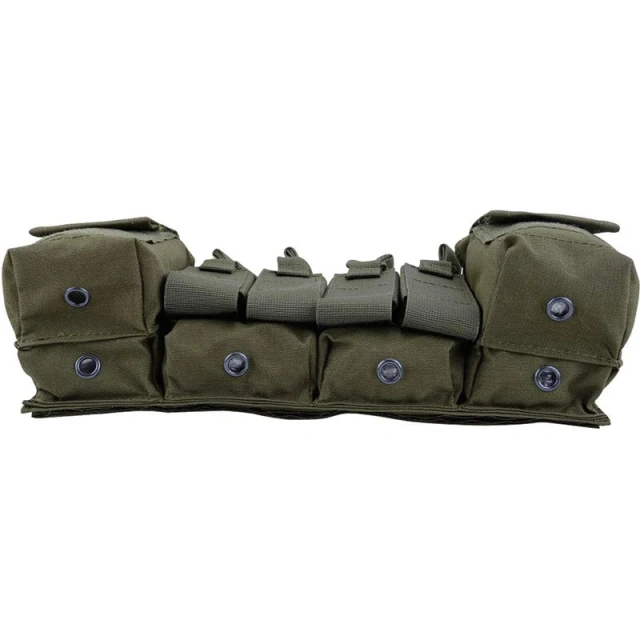 Factory Direct Sales Tactical Chest Vest Rig Adjustable Tactical Chest Rig with Mag Pouches Tactical Chest Rig Bag Customized High Quality Tactical Chest Vest Rig Tactical Vest with Multi-pockets Outdoor Training Hunting Vest