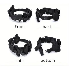 Multi Functional Wear-resistant Outdoor Waistband with Nylon Special Training Belt Wholesale Enthusiast Outdoor Buckle Waistband  Durable Men's Training Wear-resistant Nylon Web Belt Lightweight friendly Soft Webbing Work Tactical Belt