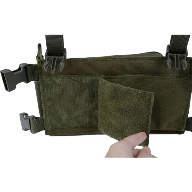 Wholesale Camouflage Tactical Vest Tactical Equipment Chest Rig Good Quality Tactical Chest Rig for Hunting Custom Tactical Hunting Vest with Molle Pouches High Quality Tactical Chest Rig Bag Tactical Molle Chest Rig Vest