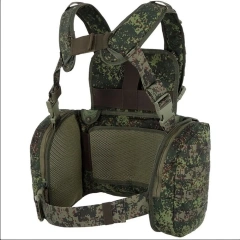 Training Vest Chest Rig  Waterproof multifunctional Vest Quick Release Training Vest with Pouches  Training Chest Rig Vest stab-proof sports Training equipment vest