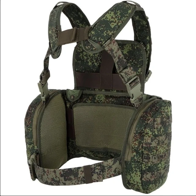 Training Vest Chest Rig  Waterproof multifunctional Vest Quick Release Training Vest with Pouches  Training Chest Rig Vest stab-proof sports Training equipment vest