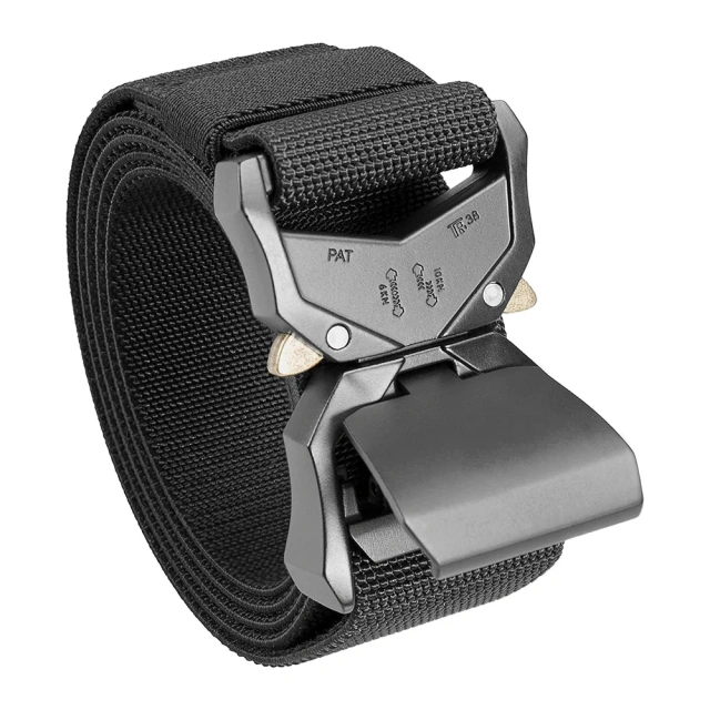 Wholesale Tactical Belt Hiking Rigger Nylon Web Work Belt with Heavy Duty Quick Release Buckle Tactical Belts  Security Tactical Duty Belt Modular Equipment Hunting Game Versatile Utility Adjustable Accessories Belt With Tool Pouches