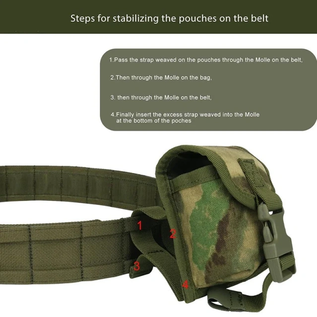 High Duty Multi-functional Tactical Belt Quick Release Rigger Belt Mountaineering Quick-release Buckle Heavy Duty Belts  Wear-resistant Durable Adjustable Sports Training Duty Belt Wear-resistant Utility Stiffened Web Tactical Belts