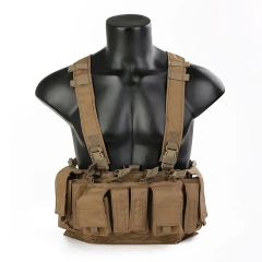 Universal Tactical Chest Rig with Magazine Pouch Mag Bag Tactical Training Harness Chest Rig Tactical Vest Molle Rig military Outdoor Tactical Vest Rig High Quality Hunting Chest Rig Vest Tactical Chest Rig Pack Pouch