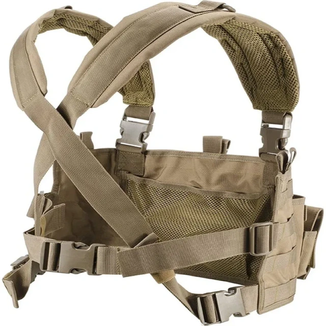 Training Chest Ring Durable Vest  Outdoor Training Vest Ultra-Light Breathable Assault Training Vest Adjustable for Adults with Games or Training  Heavy Duty Training outdoors Breathable Vest Paintball Hunting Assault Soft Vest