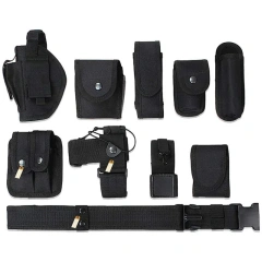 Outdoor Detachable Multifunctional Security Tactical Utility Waist Belt Nylon Adjustable Modular Equipment Outdoor Duty Belts  Training durable Waterproof multifunctional Tactical Belt Men Duty Belt Rigger Belt Security Duty