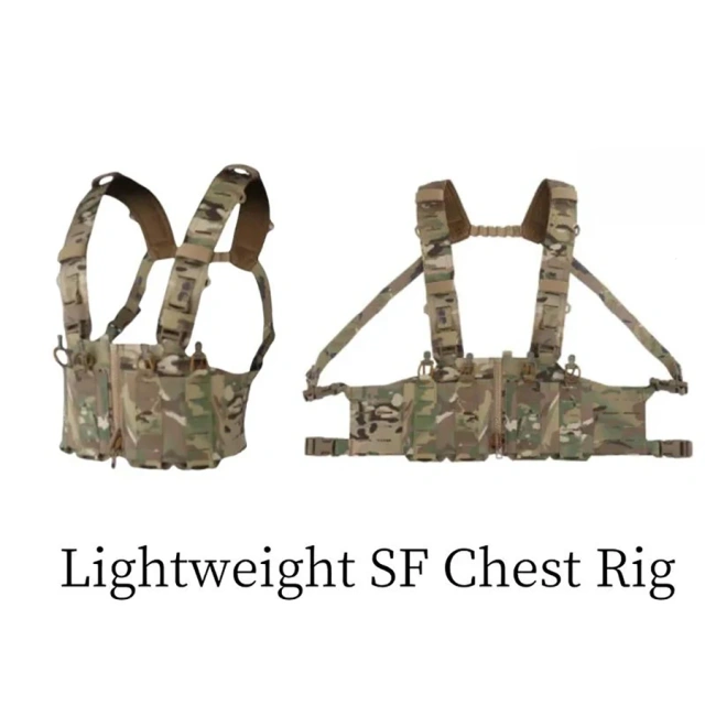 Custom Good Quality Tactical Chest Rig Vest Outdoor Safety Tactical Chest Rig Lightweight Tactical Chest Hanging Customized Tactical Chest Rig Multi-pockets Camo Harness Tactical Chest Rig Vest Tactical Chest Pack Rig