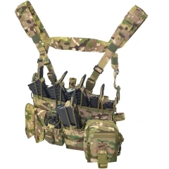 Adjustable Breathable Training Chest Rig Vest  Children Camouflage Vest Wear Kid Durable Portable Children Game Entertainment Outdoor vest  Training Low Profile Vest Durable Waterproof multifunctional Vest