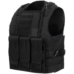 Outdoors Breathable Tactical Vest Adjustable Assault Training Vest for Kids Lightweight Hunting Tactical Vest Children's Training outdoors Vest Breathable Paintball Vest sports equipment lightweight stab-proof Sports Vest