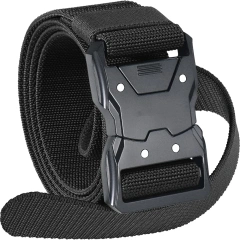 Wholesale Durable Work Nylon Web Hiking Belt with Heavy Duty Seat Belts Buckle Quick Release Tactical Belt  Sport enthusiasts Mountaineering High strength Tactical Belt Quick Release Rigger  Belt Premium Heavy Duty Belts for Men