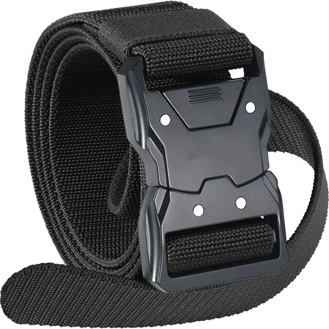 Wholesale Durable Work Nylon Web Hiking Belt with Heavy Duty Seat Belts Buckle Quick Release Tactical Belt  Sport enthusiasts Mountaineering High strength Tactical Belt Quick Release Rigger  Belt Premium Heavy Duty Belts for Men