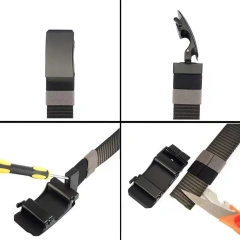 Wear-resistant Breathable Training Reversible Ratchet Belt Hiking Rigger Nylon Extra Thick Webbing Tactical Belt  High Quality Premium Breathable Pockets Pouches Gear Hunting multifunctional Waist Security Tactical Belt Padded Tactical Belts