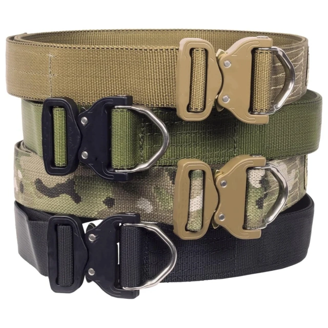 High Quality Durable Waterproof Adjustable Training Men Tactical Belt Wholesale Durable Ring Buckle Belt  Lightweight Detachable Mountaineering Modular Equipment Tactical Duty Belts Kit with Pouches Duty Belt Rig Duty Gear Kit