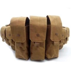 Outdoor Tactical Chest Rig with Pouch Bag Carrier Tactical Chest Rig Vest for Training Tactical Camouflage Chest Rig Customized Tactical Molle Harness for Outdoor Heavy Duty Tactical Chest Rig Harness Vest Training Mini Rig