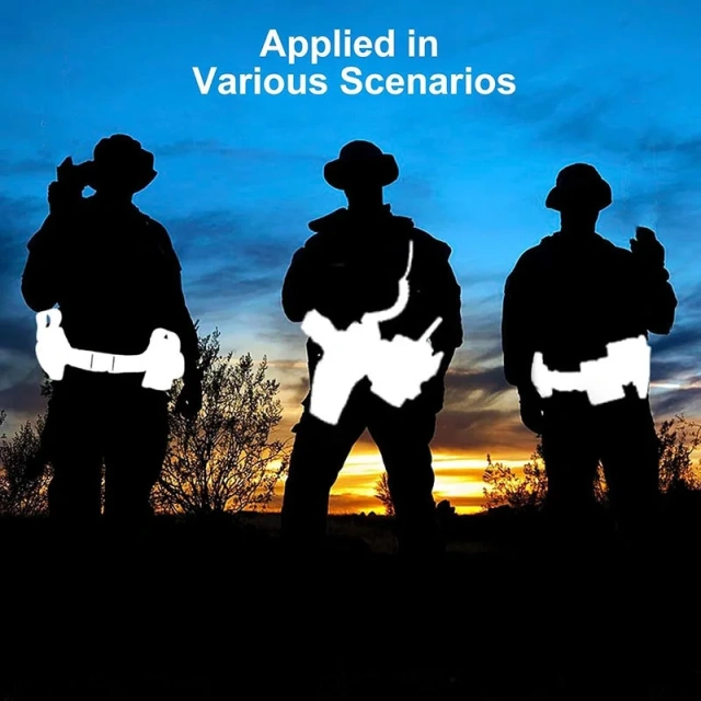 Fashionable Modular Equipment Security Utility Tactical Belt with Components Pouches Bags Holster for Security Hunting  Wear-resistant Durable Men Adjustable Training Tactical Belt Adjustable Sports Training Nylon Ratchet Belt