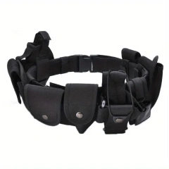 Multi Functional Wear-resistant Outdoor Waistband with Nylon Special Training Belt Wholesale Enthusiast Outdoor Buckle Waistband  Durable Men's Training Wear-resistant Nylon Web Belt Lightweight friendly Soft Webbing Work Tactical Belt