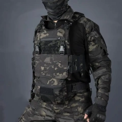 Hunting Training Vest Outdoor Sports Vest  Training Vest Outdoor Utility with Multiple Pockets Sports Training vest  Adjustable Sports Training Weighted Workout Vest Designed and Training Weight Vest