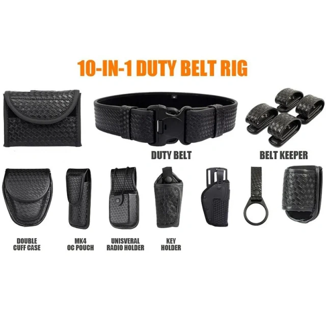Lightweight Mountaineering Practical Duty Web Belt Adjustable Strap Duty Belt Rig Security Modular Duty Belts with Pouches  Outdoor Multifunctional Climbing Storage Bag Hiking Hunting tactical Pouch Belt Pocket Bag Tactical Multifunctional Waist Belt