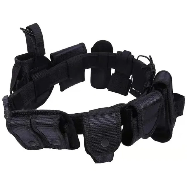 Adjustable Security Duty Equipment Duty Belt High Quality Tactical Equipment System Set Tactic Waist Belt Modular Equipment  Fashionable Wholesale Quick Release Buckle Gear Adjustable Belt Hiking Rigger Concealed Carry Tactical Belt