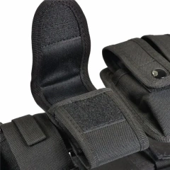 Multifunctional Practical Training Duty Belt Kit with Pouches Tactical Equipment System Set Utility Outdoor Camping Hunting Belt  Durable Sports Elastic Belts High Quality Adjustable Training Tactical Webbing Stretch Outdoor Tactical Belt