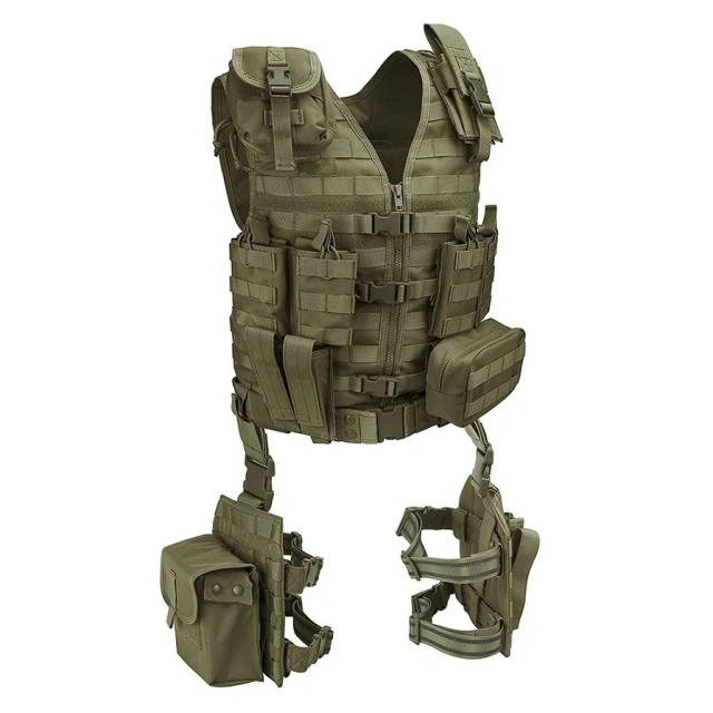 Wear-resistant Lightweight Sports Training Double Vest High-quality Durable Waterproof Multifunctional Vest high-quality Breathable Training Weight Vest high-quality durable multifunctional Vest