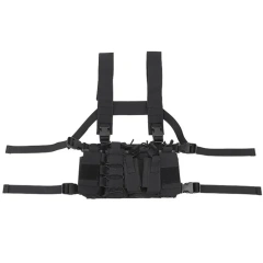 Best Selling Tactical Pouches Chest Rig Heavy Duty Tactical Rig Bag for Chest Camo Tactical Rig Hunting Vest military Tactical Gear Micro Chest Rig Heavy Duty Tactical Chest Rig Vest Outdoor Tactical Chest Rig for Training