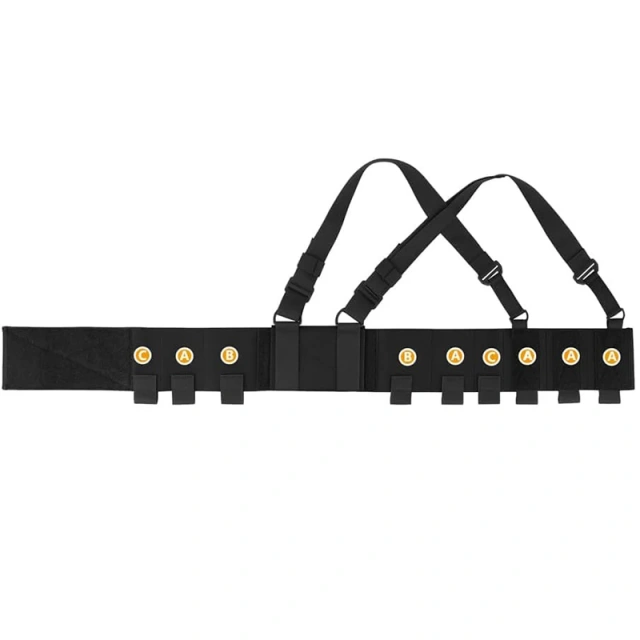 Elastic Tactical Chest Rig with Mag Pouch Outdoor Tactical Vest Chest Rig Heavy Duty Tactical Molle Chest Rig Tactical Camouflage Chest Rig Outdoor Hunting Tactical Chest Rig With Mag Pouch Tactical Molle Chest Rig Vest