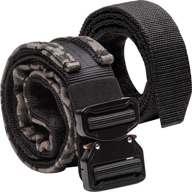 Lightweight Wear-resistant Lightweight Tactical Belt Metal Quick Release Buckle Nylon Training Tactical Belt  High Duty Adjustable Tactical Training Belt Lightweight Quick Release Rigger Belt Heavy Duty Belts for Men Modular Equipment