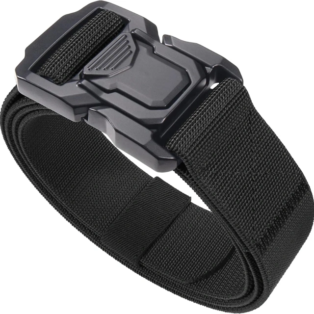 Durable Waterproof Men Nylon Web Work Belt with Quick Release Heavy Duty Buckle Wear-resistant Tactical Belt  Adjustable Quick-release Buckle hiking camping Tactical Belt sport enthusiasts Multiple tactical High Quality Duty Belts