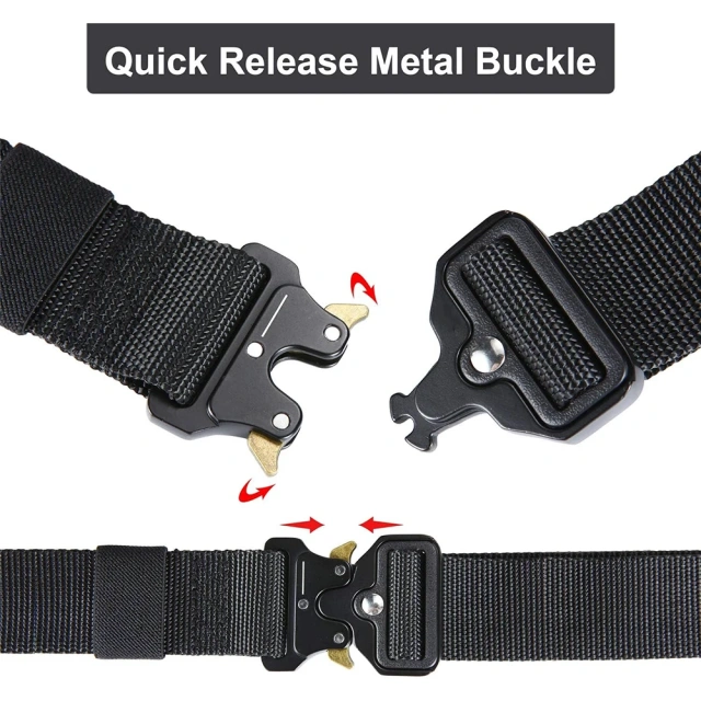 Breathable Men's Multifunctional Tactical Belt Heavy Duty Webbing Belts Adjustable Style Nylon Belts  Wholesale Multifunctional multifunctional Security Belts Tactical Outdoor Hunting Utility Belt With Pouch Sets Utility Kit Belt