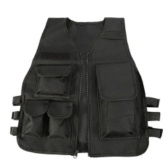 High Quality Customized Children Training Vest for Hunting Nylon Assault Training Vest Protective Thickened Tactical Vest  Training Cross Draw Vest Wear-resistant Lightweight stab-proof Sports Training vest