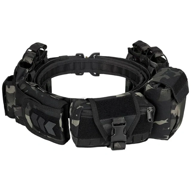 Wholesale High Density Material Multifunctional Tactical Belt with Accessories High Quality Duty Belts Security Duty Equipment  Quick-release Buckle Multi-functional Tactical Belt Training Equipment Outdoor Hunting Multifunctional tactic Waist Belt