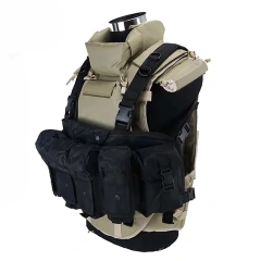 Best Selling Safety Tactical Chest Rig Tactical Protective Chest Rig for Outdoor Heavy Duty Tactical Chest Hanging Vest military Outdoor Tactical Chest Rig Good Quality Training Mini Rig for Hunting Micro Tactical Chest Vest