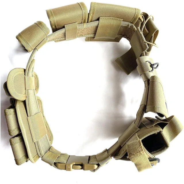 Outdoor Modular Equipment System Security Belts Tactical Duty Utility Versatile Modular Versatile Design Work Hunting Belt  Tactical Belt High Quality multifunctional Accessories Training Holster Utility Kit Security Duty Belts Hunting Equipment
