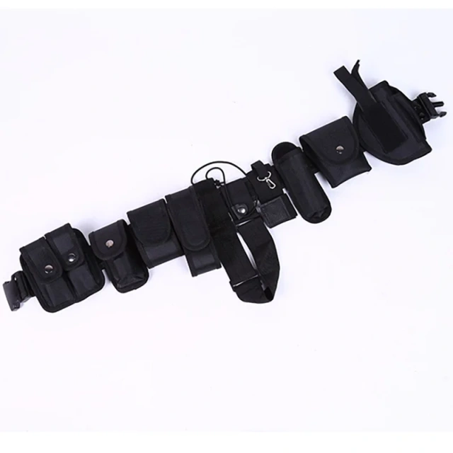 Durable Wholesale Adjustable Training Multi-functional Outdoor Nylon Belt CS Training Canvas Belt  Sport enthusiasts Modular Equipment System Security Tactical Duty Utility Versatile Work Hunting quick release buckle Belt