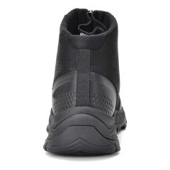 Water-resistant ripstop fabric upper Campsite Hiking Boots Custom Wholesale Oxford Safety Waterproof Outdoor Tactical Boots Fashionable Oxfords Sneaker Trolling Boots Men Trendy Sports Safety military Hiking Construction Boot wear-resistant Shoes