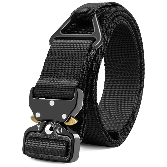 Adjustable Men's Tactical Waterproof Multifunctional Wear-resistant Rigger Belt Utility Web Nylon Novelty Work Belt  Outdoor Premium Adjustable Quick Release Tactical Security Duty Equipment Heavy Duty Belt Modular Equipment Waist Belt