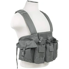 High Quality Tactical Chest Rig with Magazine Pouches Tactical Rig for Chest Outdoor Tactical Chest Rig Customized Outdoor Tactical Vest Adjustable Camouflage Chest Rig with Pouches Multifunctional Training Vest Chest Rig