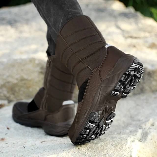 Hiking Outdoor Mountaineering wear-resistant Tactical Boots Tactical Lightweight Outdoor Non-Slip Waterproof Oxford Boots High Quality Outdoor Men Oxford Hiking Shoe Wholesale Spring Tactical Non-slip Buffer Shock Autumn Stable Slip Tactical Boots