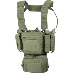 Tactical Chest Rig Mag Pouch Vest Tactical Molle Chest Rigs With Mag Pouch Tactical Training Mini Rig Multi-functional Tactical Chest Rig for Tactical Training Quick Release Tactical Chest Rig Vest With Mag Pouches