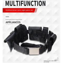 Modular Equipment Nylon Multi-functional Adjustable Strap Oxford Cloth Training Security Belt Tactic Duty Utility Waist Belt  Hot selling outdoor sport Durable Elastic multifunctional Wear-resistant Men’s Tactical Travel Stretch Golf Belt