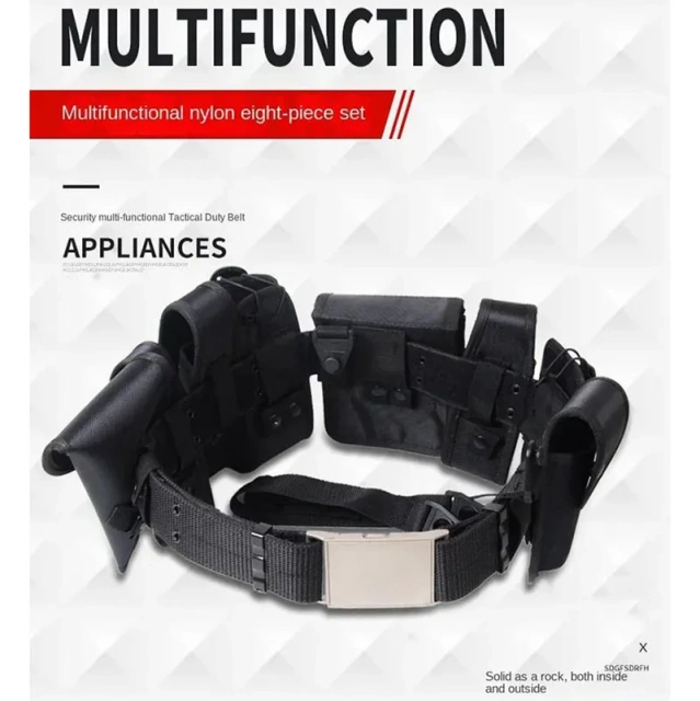 Modular Equipment Nylon Multi-functional Adjustable Strap Oxford Cloth Training Security Belt Tactic Duty Utility Waist Belt  Hot selling outdoor sport Durable Elastic multifunctional Wear-resistant Men’s Tactical Travel Stretch Golf Belt