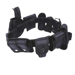 Multifunctional Security Training Belts Outdoor Tactical Training Utility Kit Duty Practical Belt with Pouch Supplies  Wear-resistant Lightweight Tactical Web Belt Casual Nylon Webbing with No Metal Buckle Tactical Training Web Belt