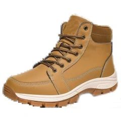 Winter Hiking Boots Tactical  Men Snow Warm Outdoor Sneakers Trekking Waterproof Large Size Wear-resistant Ankle Oxford Shoes Men Outdoor Winter Tactical Snow Super Warm Men Hiking Boots High Quality Waterproof High Top Big Size Men's Oxford Boots