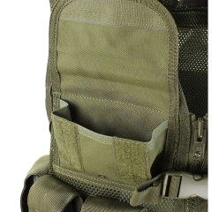 Hot Selling Lightweight Durable Tactical Vest Wear-Resistant Tactical Training Vest Multi-purpose Outdoors Tactical Vest  Sports Vest 600D Encryption Polyester Adjustable Lightweight Assault Vest for Games or Training