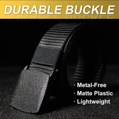 Outdoor Nylon Multifunctional Belts Men Tactical Belt Adjustable Slide Plastic Buckle Web Canvas Belt  Outdoor Tactical Belt Set Combination Detachable Adjustable Waist Belt With Accessory Packs Hunting Game Tactical Belt