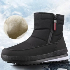 Men Winter Snow Hiking Tactical Boots Male Ankle Warm Wear-resistant Plush Outdoor Work  Waterproof Winter Oxford Boots Wholesale Oxford Winter Tactical Men Boots Platform Waterproof Non-slip Warm Work Boots Outdoor Male Mid-calf Fishing Boot