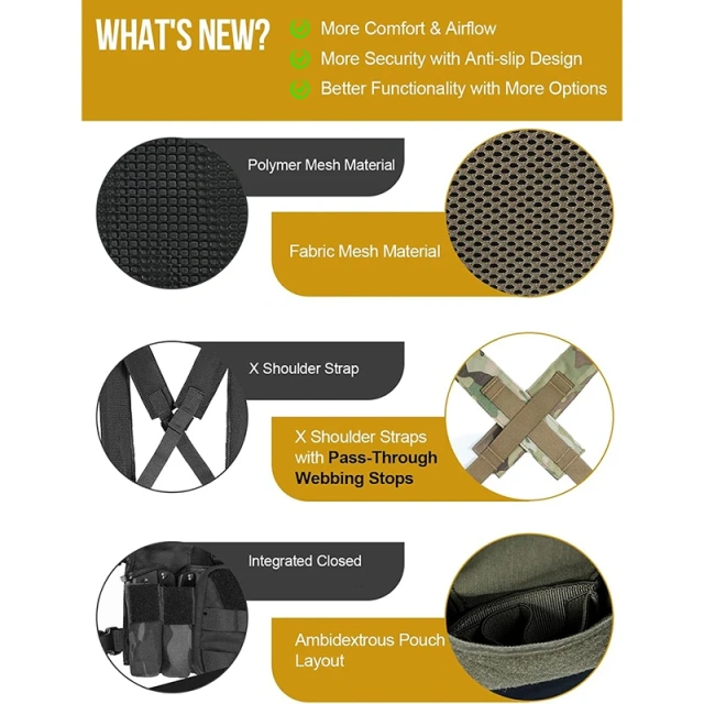 Lightweight Tactical Chest Rig for Training Pouches Tactical MOLLE Chest Rigs Outdoor Tactical Chest Rig Vest Lightweight Tactical Chest Rig for Training Pouches Tactical MOLLE Chest Rigs Outdoor Tactical Chest Rig Vest