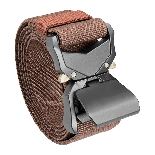 Sports Training Tactical Hiking Rigger Nylon Web Work Belt with Heavy Duty Quick Release Buckle Tactical Belt  Fashionable High Quality Outdoor Black Hunting multifunctional Tactics Storage Bag Durable Hiking Duty Security Tactical Belt