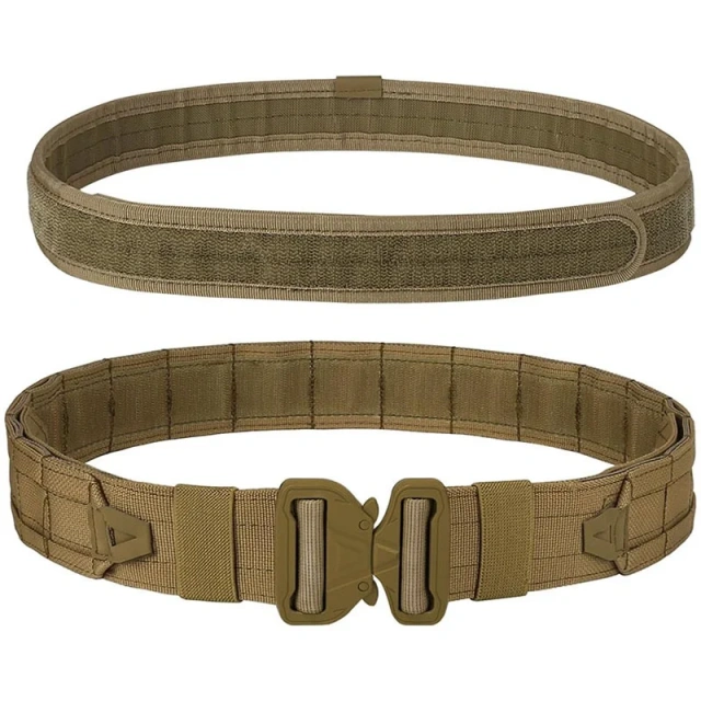 Wholesale Multifunctional Sport Enthusiasts Tactical Belt Fashionable Wear-resistant Duty Belt Quick-Release with Pouches  High Quality Wholesale Full Kit with Pouches and Inner and Outer Belt Included Durable Tactic Multifunctional Waist Belt